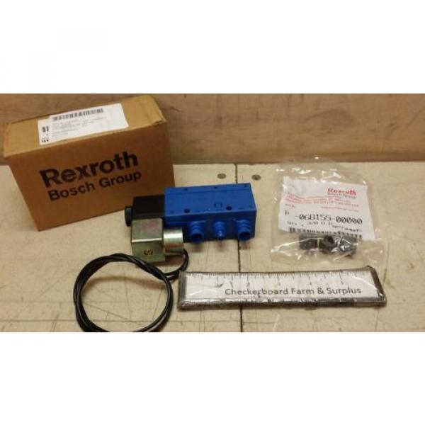 NOS Egypt Italy Rexroth Solenoid Valve P69883-1 069883-00001 1/2&#034; 150 PSI 110 V-AC 60 Hz #1 image