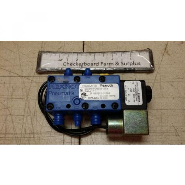 NOS Egypt Italy Rexroth Solenoid Valve P69883-1 069883-00001 1/2&#034; 150 PSI 110 V-AC 60 Hz #2 image