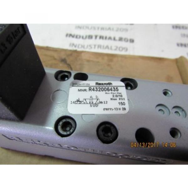 REXROTH France Canada CERAM VALVE RT32006435 GT-010061-02440 NEW #3 image