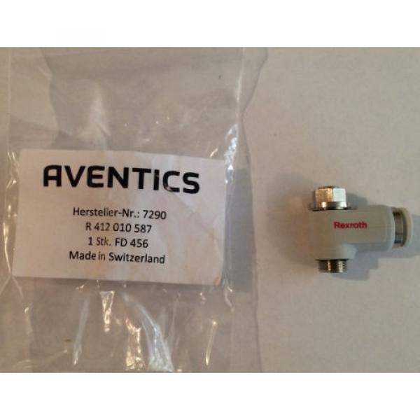 AVENTICS Russia Japan REXROTH CC02 Tube Check Choke Valve R412010587 #1 image