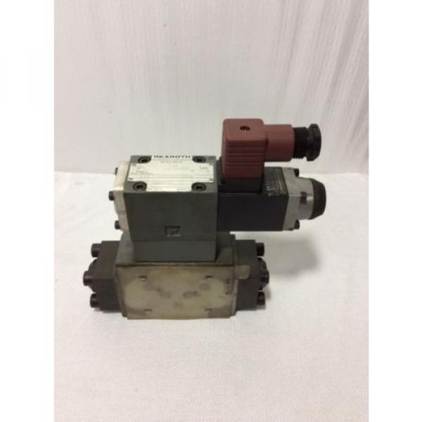 REXROTH Germany Germany HYDRAULIC VALVE 4WE6Y53/AW12060NZ45 WITH Z4WEH10E63-40/6A120-60NTZ45 #1 image
