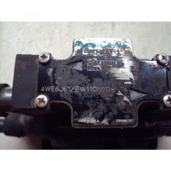 MANNESMANN REXROTH VALVE H-4WEH22E74/6EW110N 9E TDA  USED #5 image