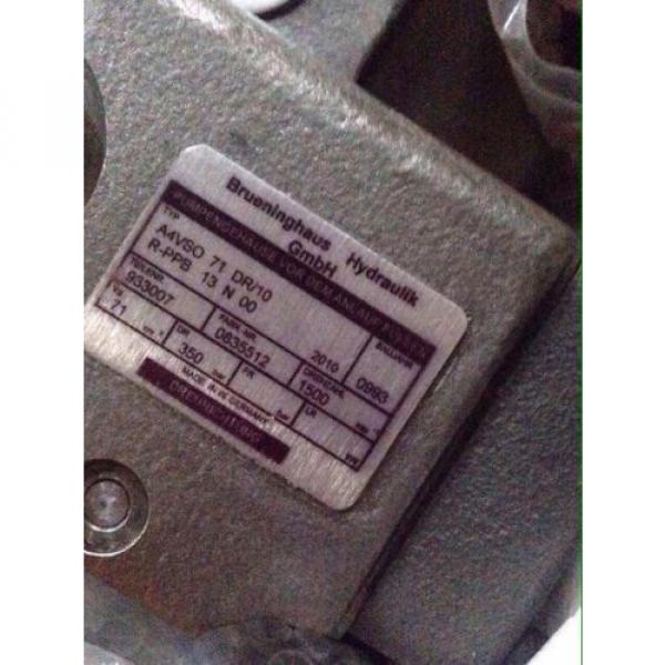 Origin Rexroth Brueninghaus Hydromatik Hydraulic pumps A4VSO 71 DR/10R-PPB13N00 #3 image