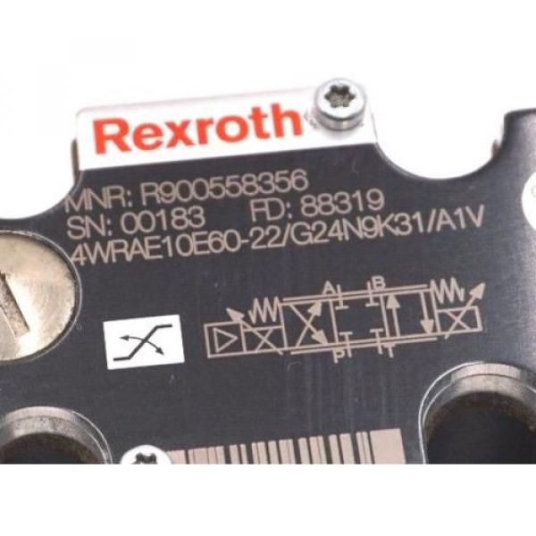 NEW Australia china REXROTH R900558356 CONTROL VALVE 4WRAE10E60-22/G24N9K31/A1V #2 image