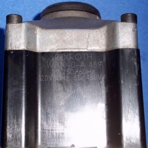 REXROTH USA Korea 110/120V 50/60HZ HYDRAULIC SOLENOID VALVE, 4WE10G21/AW110NDALV-A #2 image