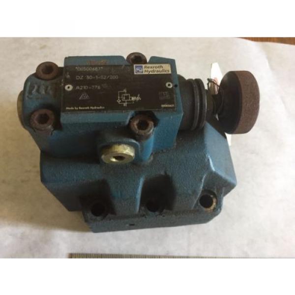 NEW Dutch Russia REXROTH DZ 30-1-52/200 HYDRAULIC VALVE 00500687 REXROTH A210-276 #1 image