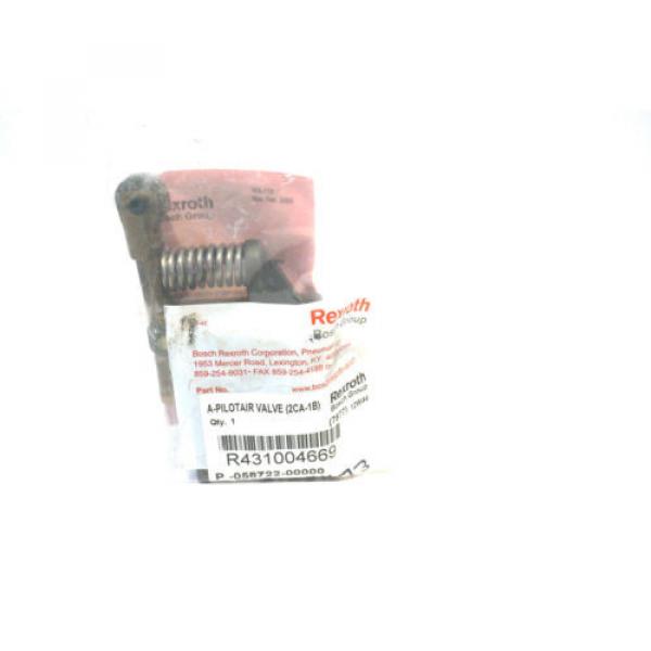 Origin REXROTH BOSCH R431004669 PILOT AIR VALVE #1 image