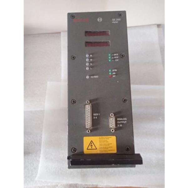 Warranty Canada Germany Bosch SE 200 Digital Servo Controller Drive Rexroth 0 608 830 123 Robot #2 image