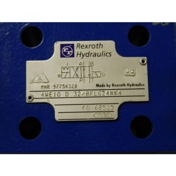 REXROTH Egypt Egypt VALVE 4WE10 D 32/0FLG24NK4 4WE10D320FLG24NK4 97754328 #3 image