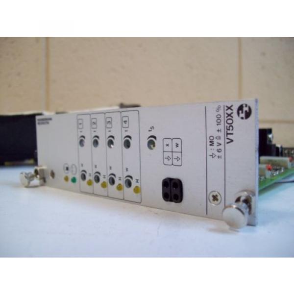 MANNESMANN India Mexico REXROTH VT5008-17B AMPLIFIER CARD W/MULTIPLE COMPONENTS - FREE SHIP #3 image