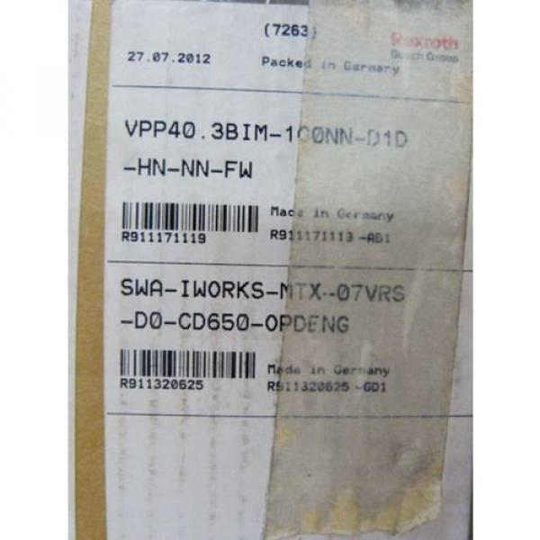 Rexroth Australia Korea VPP40 / VPP40.3BIM-1G0NN-D1D-HN-NN-FW Indracontrol VPP 40 15&#034; Display #6 image