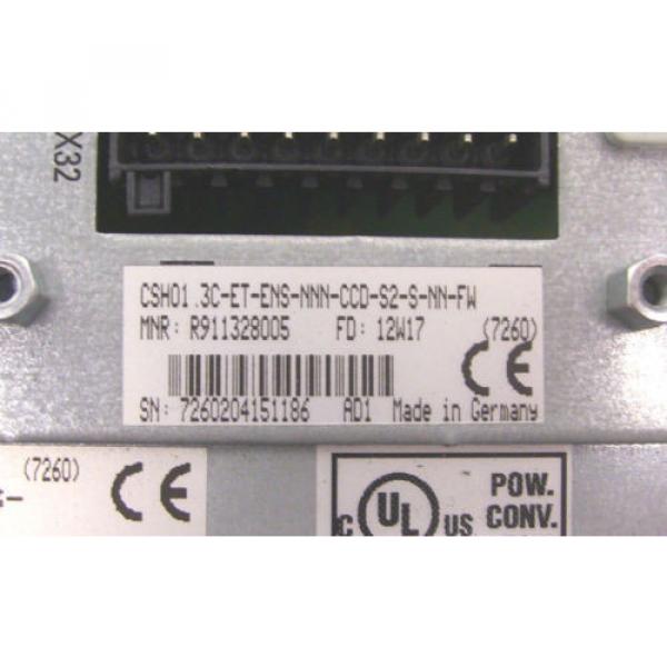 Origin REXROTH INDRAMAT  SERVO DRIVE  HCS021E-W0012-A-03-NNNN   60 Day Warranty #7 image