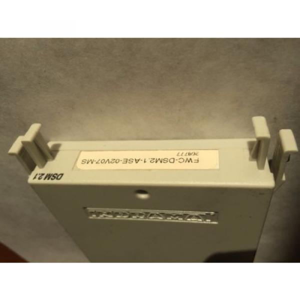 INDRAMAT DSM 21-FW DSM21 REXROTH FWC-DSM21-ASE-02V07-MS PARAMETER MODULE #2 image