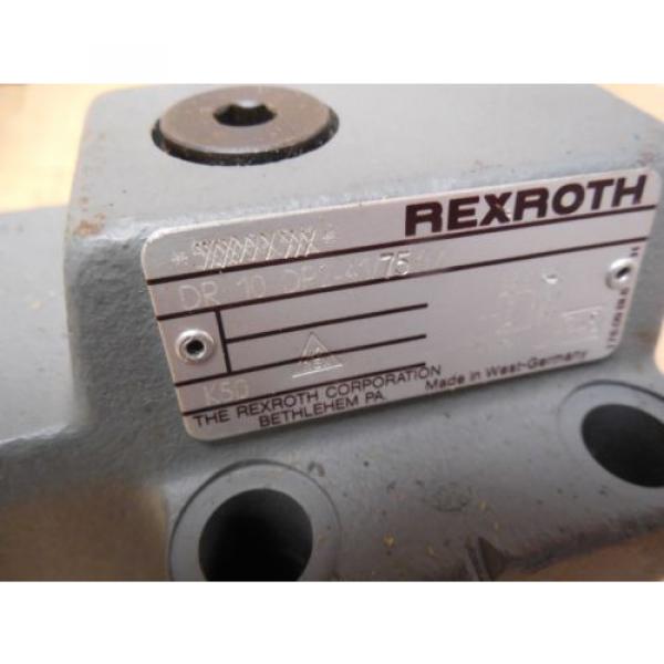 Rexroth Hydraulic Valve DR 10 DP2-41/75YM DR10DP24175YM origin #2 image