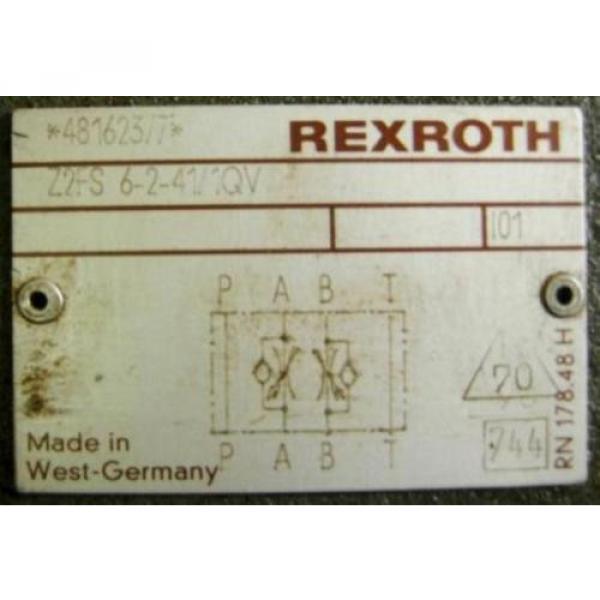 REXROTH Australia France DIRECTIONAL VALVE 4WE6JA51/AW120-60N9Z55L #2 image