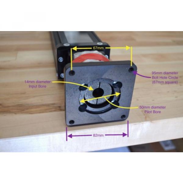 New Korea china Rexroth PSK90 x740mm Precision Module Linear Bearing Ballscrew Actuator -CNC #10 image