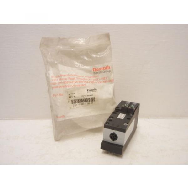 REXROTH BOSCH 261-208-130-0 Origin 261 PNEUMATIC VALVE 2612081300 #1 image