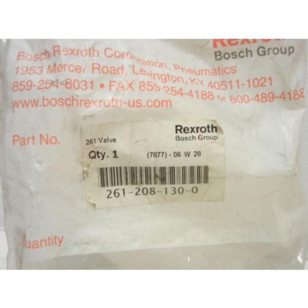 REXROTH BOSCH 261-208-130-0 Origin 261 PNEUMATIC VALVE 2612081300 #3 image