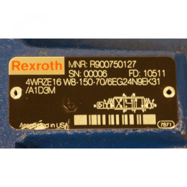 NEW Singapore France REXROTH 4WRZE16W8-150-70/6EG24N9EK31/A1D3M VALVE R900750127 #6 image