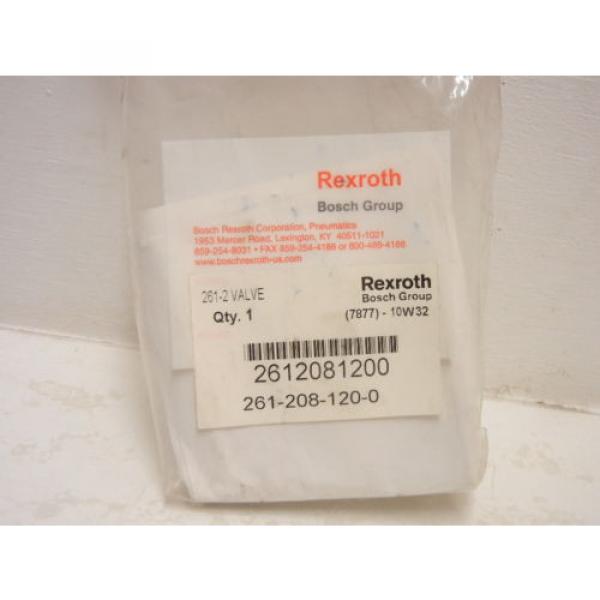 REXROTH BOSCH 261-208-120-0 Origin 261-2 PNEUMATIC VALVE 2612081200 #3 image