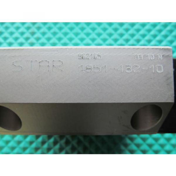 origin Rexroth Star 1851-432-10 D-97419 Runner Block Roller Rail Free Shipping #6 image