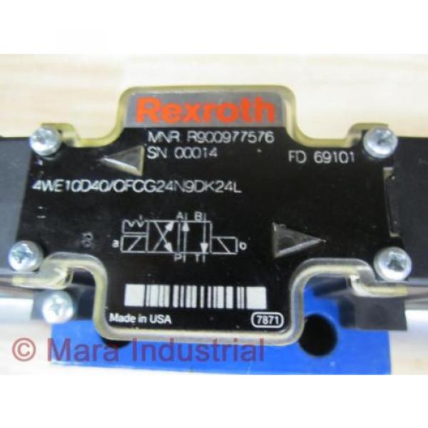 Rexroth Korea USA Bosch R900977576 Valve 4WE10D40/OFCG24N9DK24L - New No Box #2 image