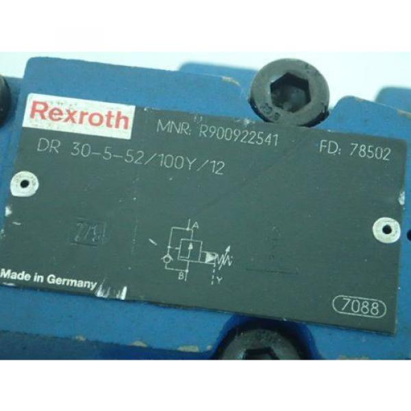 Origin REXROTH R900922541, DR 30-5-52/100Y/12 HYDRAULIC VALVE,BOXZK #2 image