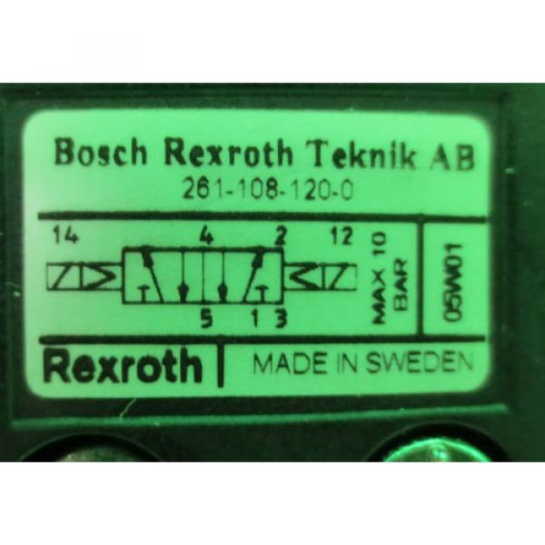 MANNESMANN REXROTH PLUG-IN 20 VALVE 261-108-120-0 ASSEMBLY Origin #2 image