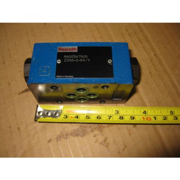 Rexroth Z2S6-2-64/V Hydraulic Check Valve R900347505 #1 image