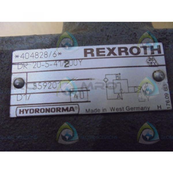 REXROTH Egypt Australia  DR20541/200Y  VALVE *USED* #1 image