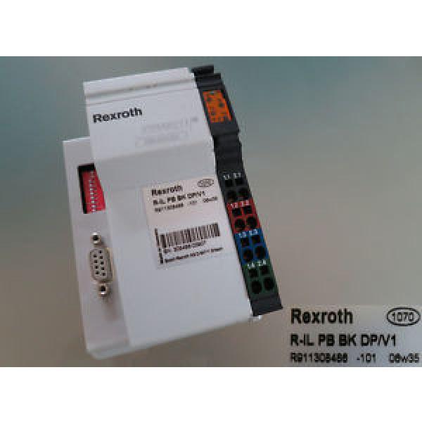 Rexroth France Canada PROFIBUS-Buskoppler R-IL PB BK DP/V1  MNR: R911308486 -101   12-4   #770 #1 image