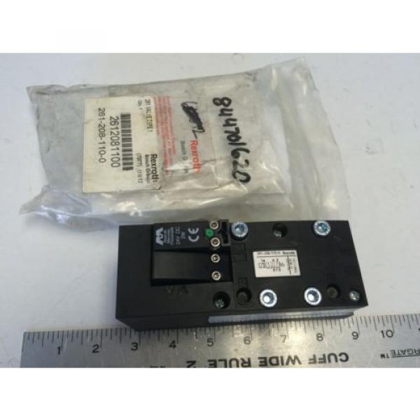 NEW Italy France BOSCH REXROTH 261-208-110-0 PNEUMATIC SOLENOID ISO VALVE 24 VDC NIB  GL #1 image