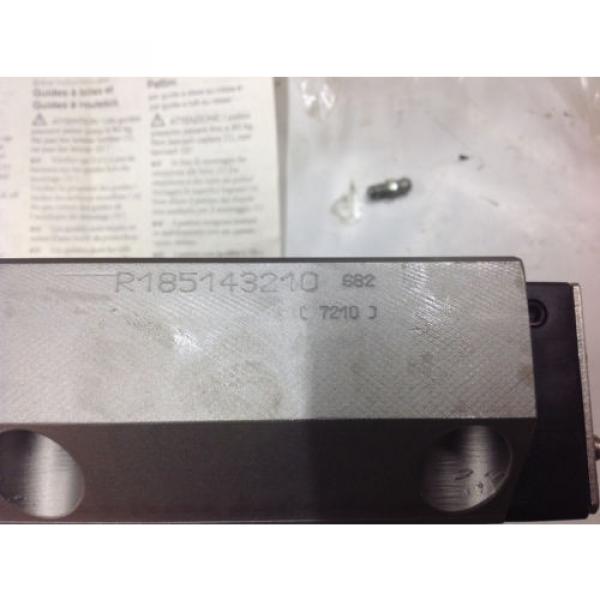 Rexroth R185143210 Linear Runner Block Roller Rail   Origin IN BOX #2 image