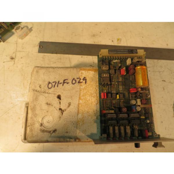 REXROTH Canada Singapore VT5006 PROP. AMPLIFIER CARD #1 image