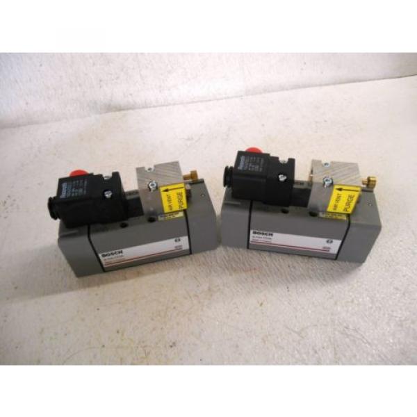 BOSCH REXROTH 1824210223 VALVES, PE MAX 10 BAR, 48V, 24 VDC, LOT OF 2, Origin #1 image