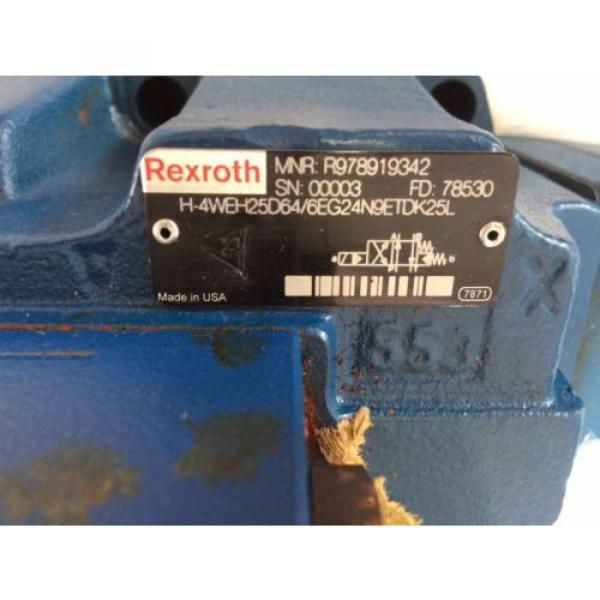 REXROTH Australia Australia 4WE6D62/EG24N9DK25L,H-4WEH25D64/6EG24N9ETDK25L VALVE 24V,R978919342, #3 image