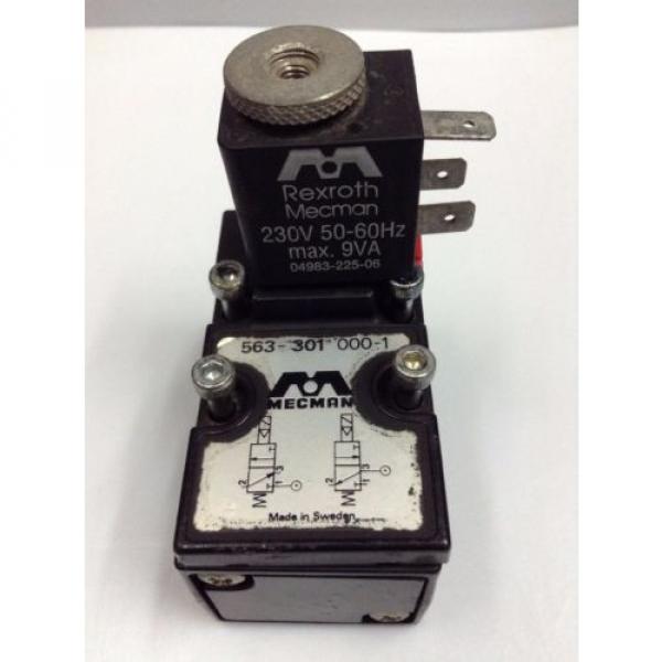 Mecman Greece Australia Rexroth Solenoid Valve, 5633010000 4V3 BASIC MOD. EL-VALVE 563 MOD 2 #1 image