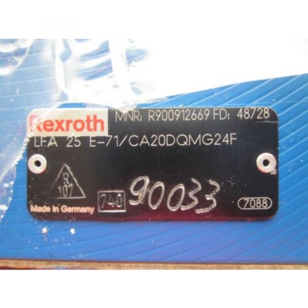 Rexroth Australia Italy LFA25 E-71/CA20DQMG24 Logic elements directional function PN R900912669 #3 image