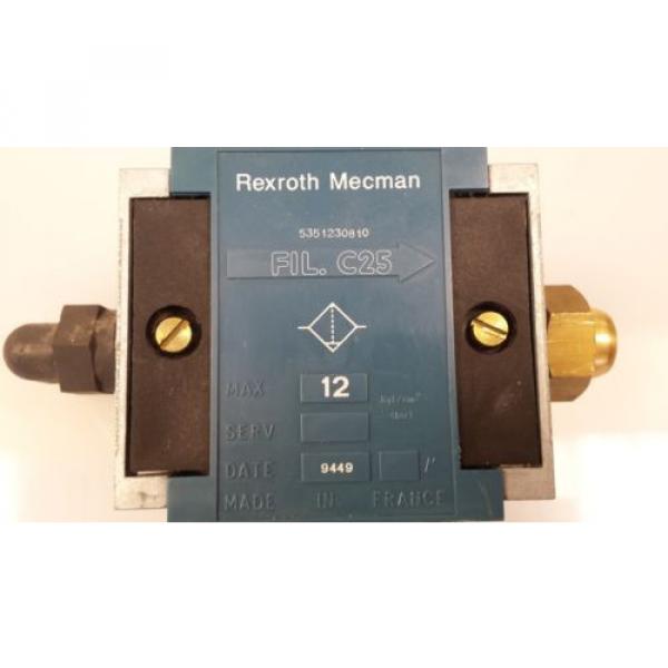 rexroth Japan Japan Mecman 5351230810 FIL. C25 #2 image