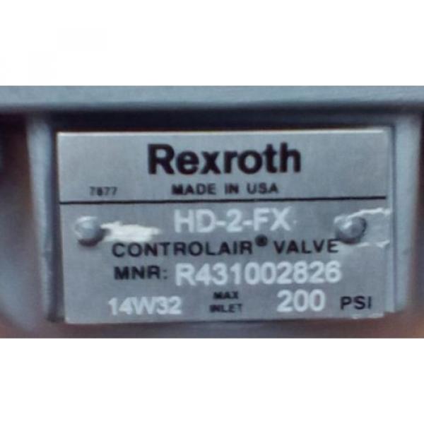 Rexroth ControlAir Valve Model HD-2-FX R431002826 P50970-4 #4 image