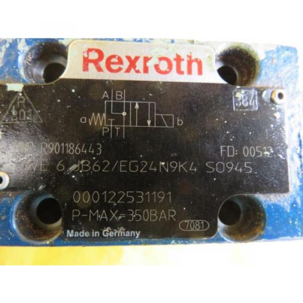 NEW Russia France BOSCH REXROTH R901186443 4WE 6 JB62/EG24N9K4 VALVE 000122531191 #6 image