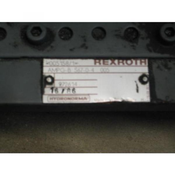 KATT MOTOR/REXROTH ASSEMBLY , TYPE N112M , A1 #4 image