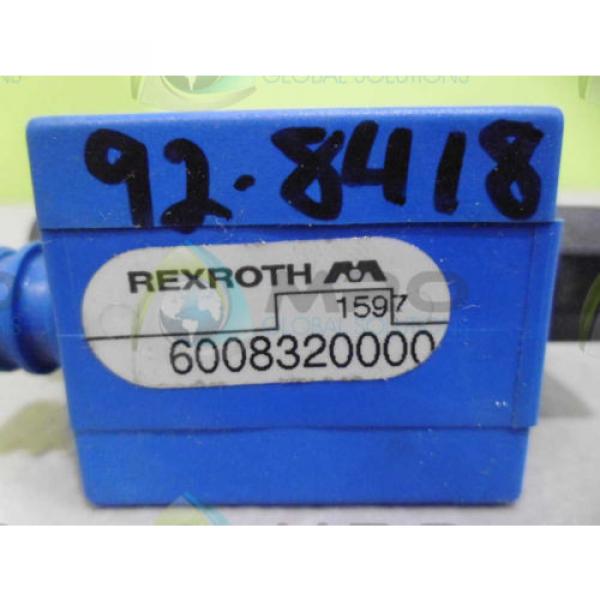 REXROTH Mexico Canada 6008320000 VALVE *NEW NO BOX* #1 image