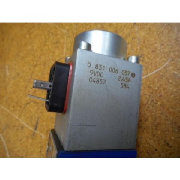 Bosch 0811404119 4WRP 6E-28S-1X/G24Z4/M Valve W/ 0831006057 Coil 9VDC 2,45A #4 image