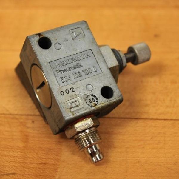 Rexroth 534 106 100 0 Valve - USED #1 image