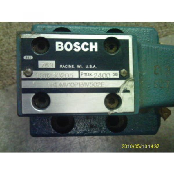 BOSCH Dutch Dutch 9811230205  # 081DMV10P131V502E 2400 PRESSURE REDUCING  VALVE #4 image