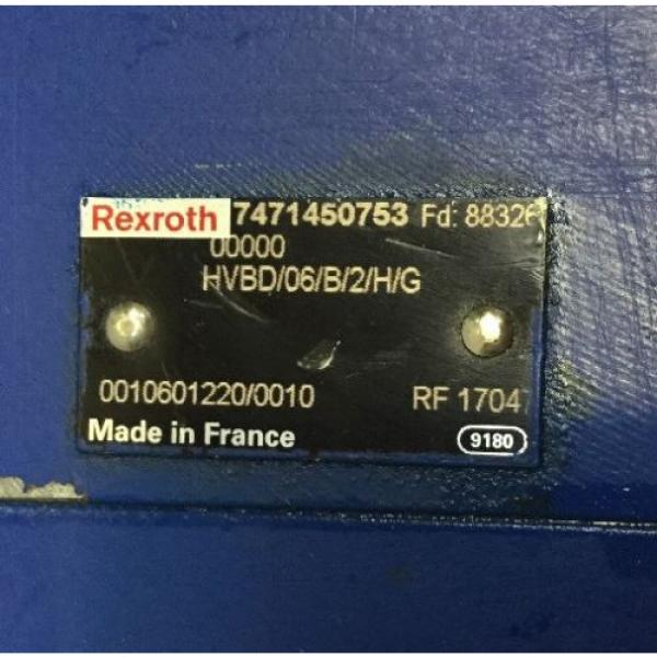 REXROTH Dutch Canada HYDRAULIKPUMPE /// HVBD-06-B-2-H-G #3 image