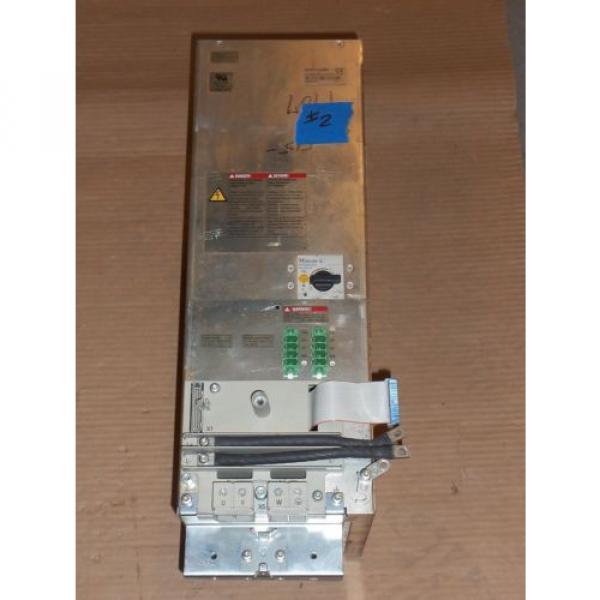 REXROTH INDRAMAT HZF011-W025N POWER SUPPLY AC SERVO CONTROLLER DRIVE #2 #1 image