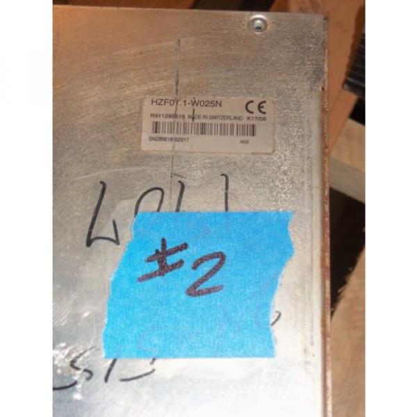 REXROTH INDRAMAT HZF011-W025N POWER SUPPLY AC SERVO CONTROLLER DRIVE #2 #2 image