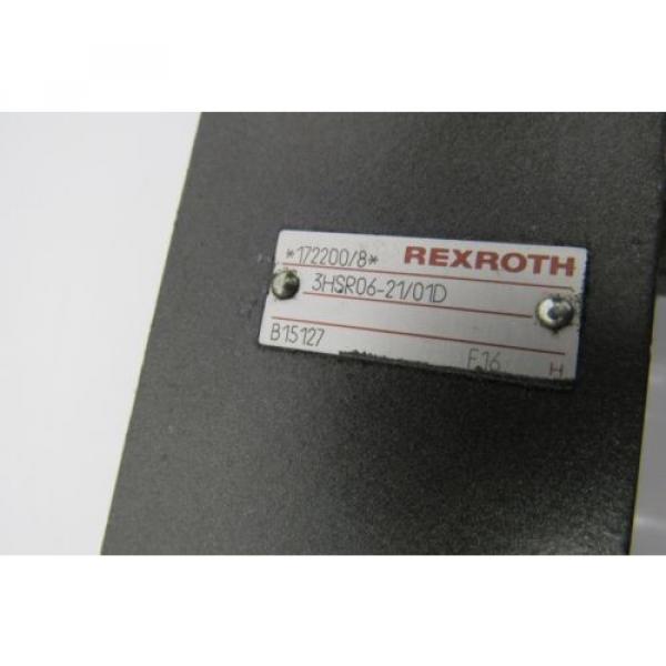 REXROTH VALVE 3HSR06-21/01D #5 image